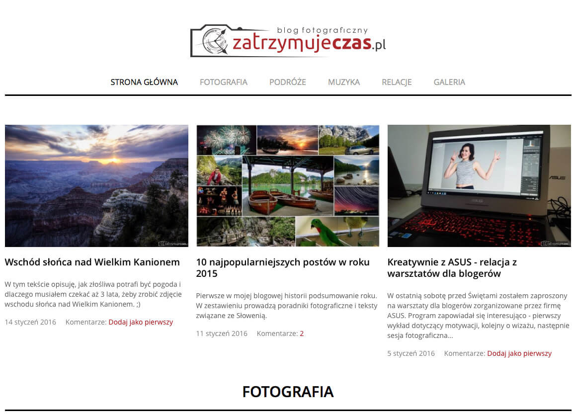 ZatrzymujeCzas.pl - blog fotograficzny - Strona główna 2016-01-18 13-35-58