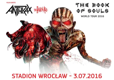 Iron Maiden. Wrocław. 3 lipca. Ktoś się wybiera i chciałby wejściówki?