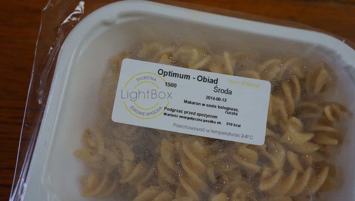 Obiady. Zwykle po 500 kcal, co wydawało mi się sporą porcją, ale ja tam nie jestem ekspertem od diet. Najważniejsze, by były smaczne.