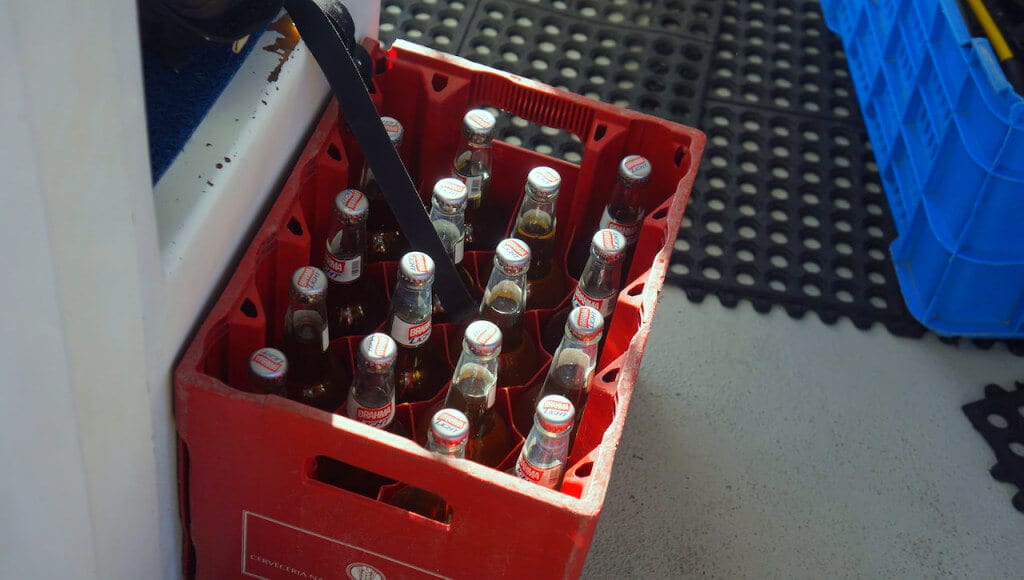 Zapowiadał się bardzo upalny dzień. Załoga w pełni się na to przygotowała.