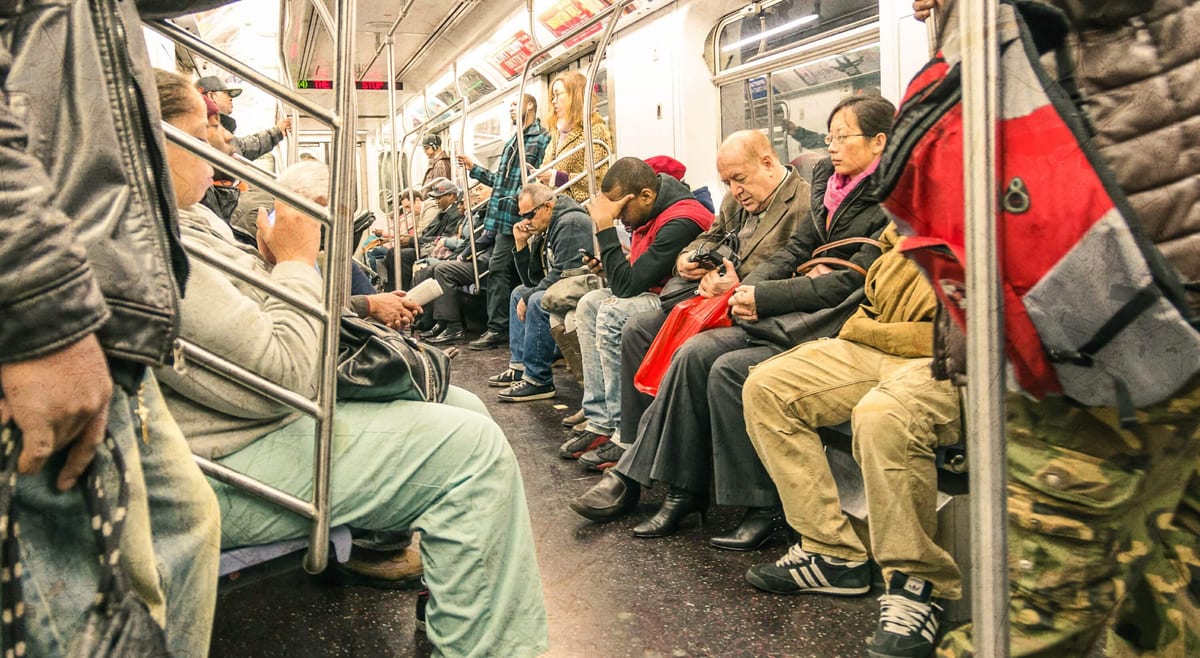 Subway NYC Jason Hunt